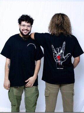 Jesus Loves You First Love(d )Black Graphic Christian Tee Unisex Small